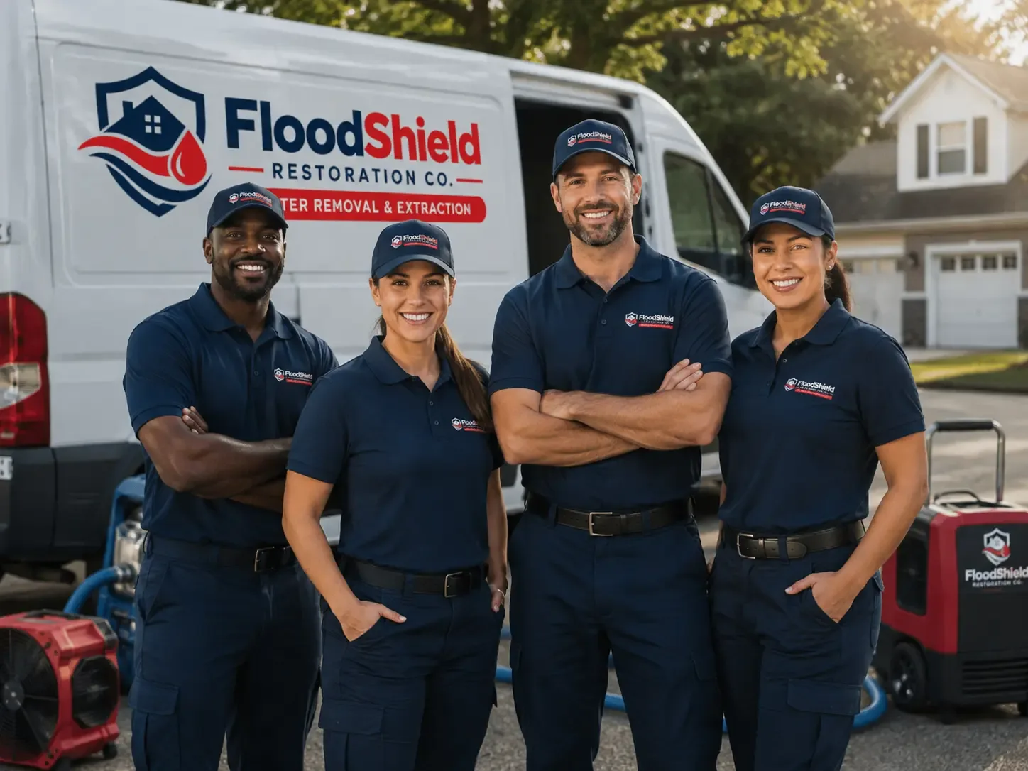 Flood Damage Restoration company in Pandora, OH